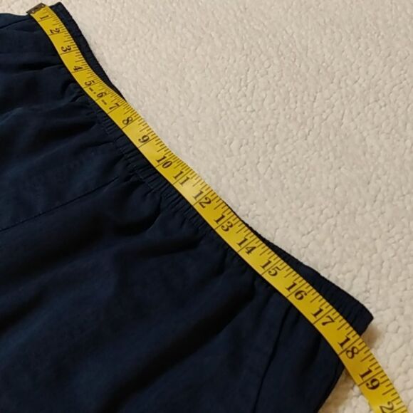 Allison Daley Blue Capri Pants W/ With Comfort Elastic Waistband - Picture 8 of 8